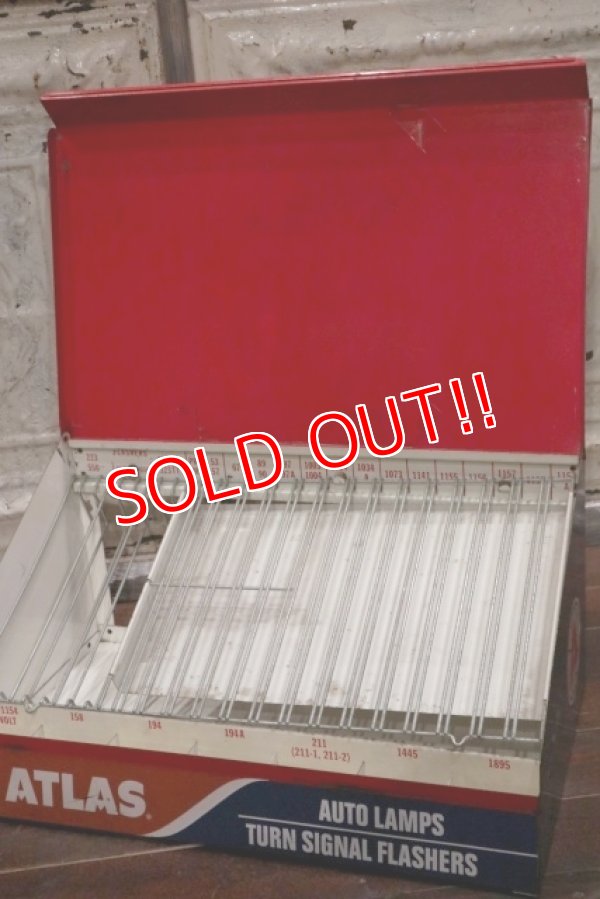画像8: dp-190201-04 ATLAS / 1960's-1970's Auto Lamp Display Case