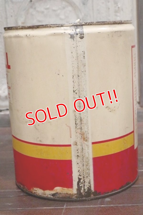 画像5: dp-190201-09 SHELL / 1950's 5 Gallons Oil Can