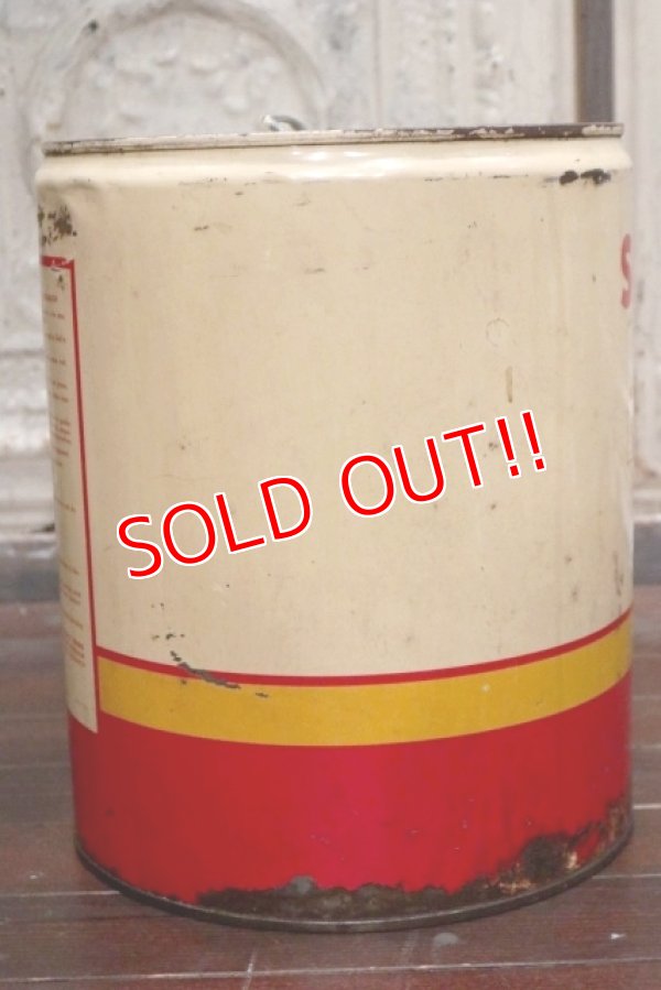 画像4: dp-190201-09 SHELL / 1950's 5 Gallons Oil Can