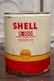 画像1: dp-190201-09 SHELL / 1950's 5 Gallons Oil Can