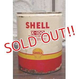 画像: dp-190201-09 SHELL / 1950's 5 Gallons Oil Can