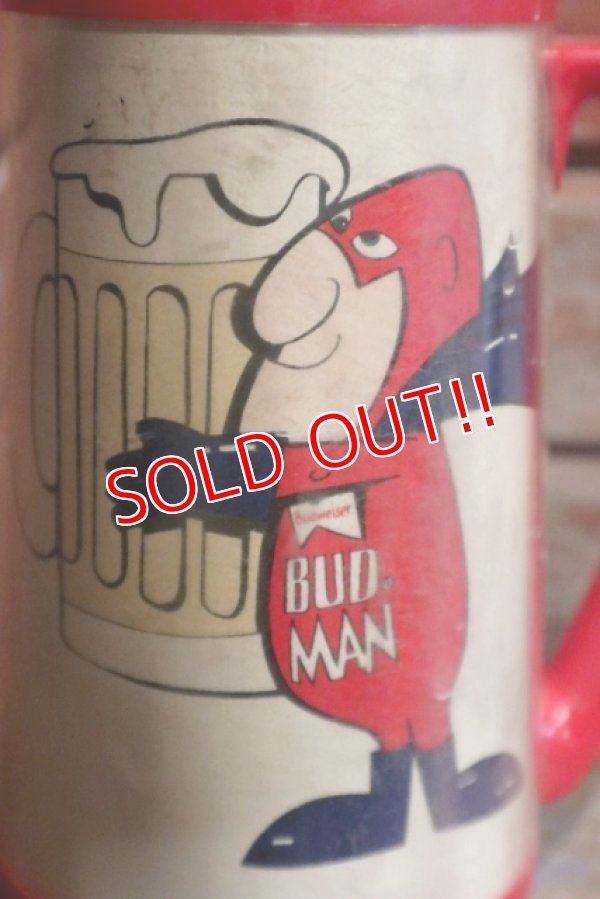 画像2: ct-1902021-08 Budweiser / BUD MAN 1980's Plastic Mug
