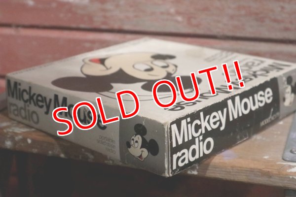 画像9: ct-1902021-55 Mickey Mouse / 1970's-1980's Transistor Radio