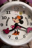 画像2: ct-1902021-05 Minnie Mouse / Bradley 1970's Two-Bell Alarm Clock