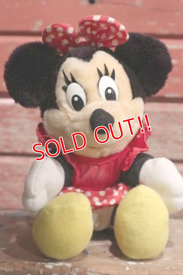 画像1: ct-190101-19 Minnie Mouse / 1980's-1990's Plush Doll