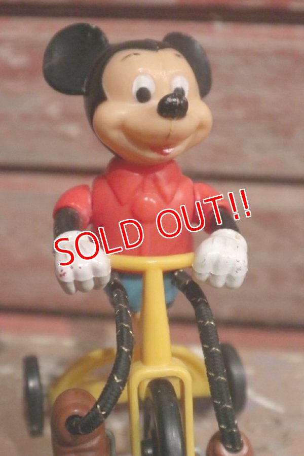 画像2: ct-1902021-49 Mickey Mouse / Gabriel 1970's Tricycle Toy
