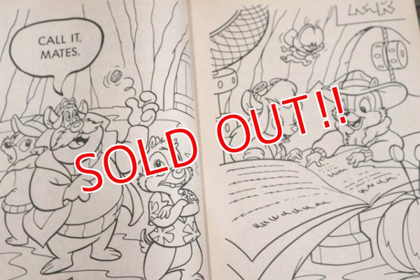画像4: ct-1902021-34 Chip 'n Dale Rescue Rangers / 1990's Coloring Book