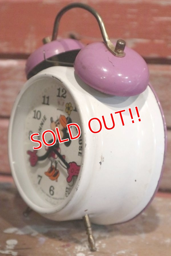 画像4: ct-1902021-05 Minnie Mouse / Bradley 1970's Two-Bell Alarm Clock