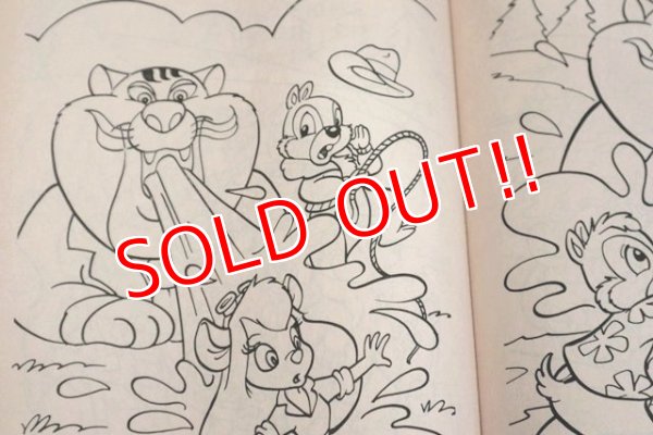 画像6: ct-1902021-34 Chip 'n Dale Rescue Rangers / 1990's Coloring Book