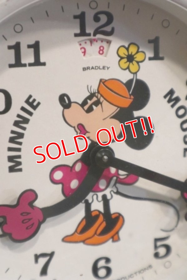 画像8: ct-1902021-05 Minnie Mouse / Bradley 1970's Two-Bell Alarm Clock