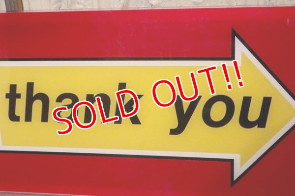 画像3: dp-190201-37 McDonald's / Drive-thru Sign "thank you"