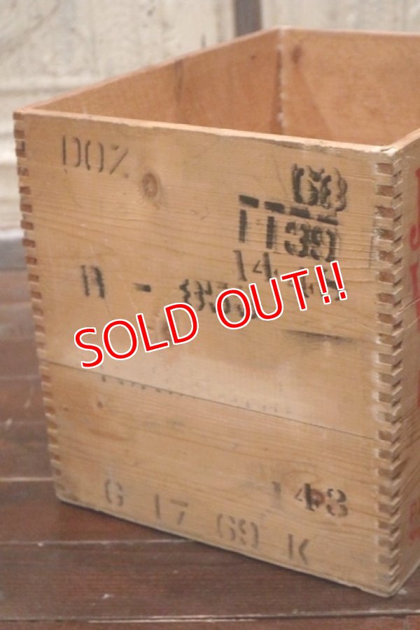 画像8: dp-190201-23 Johnnie Walker / Vintage Wood Box