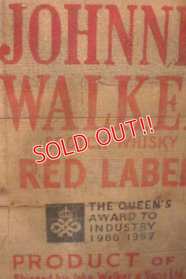 画像6: dp-190201-23 Johnnie Walker / Vintage Wood Box