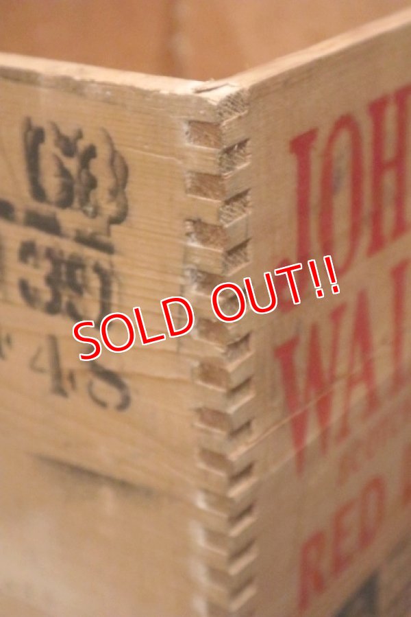 画像9: dp-190201-23 Johnnie Walker / Vintage Wood Box