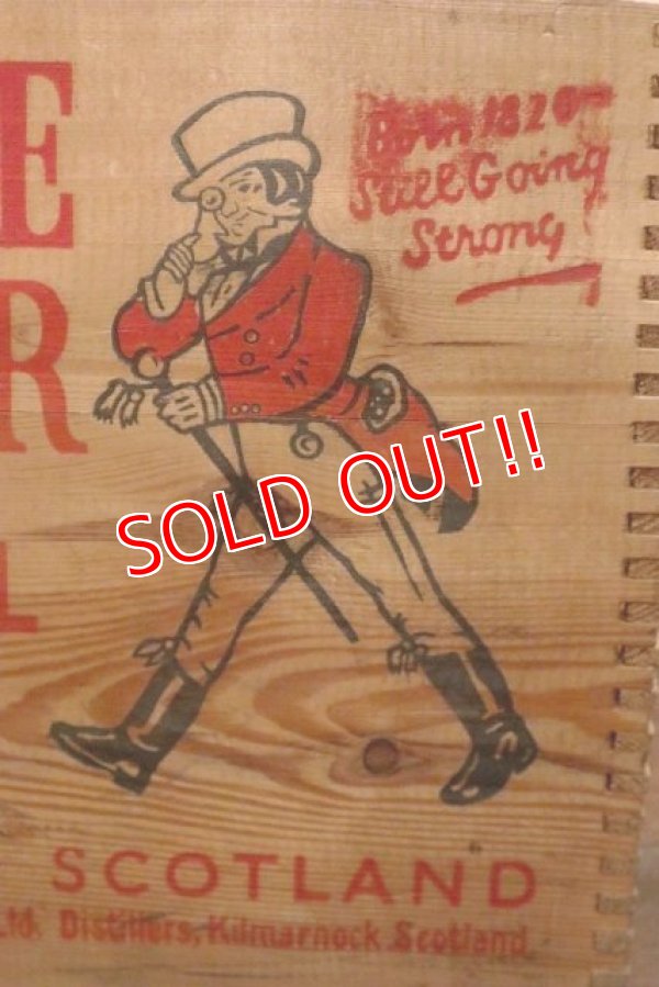 画像3: dp-190201-23 Johnnie Walker / Vintage Wood Box