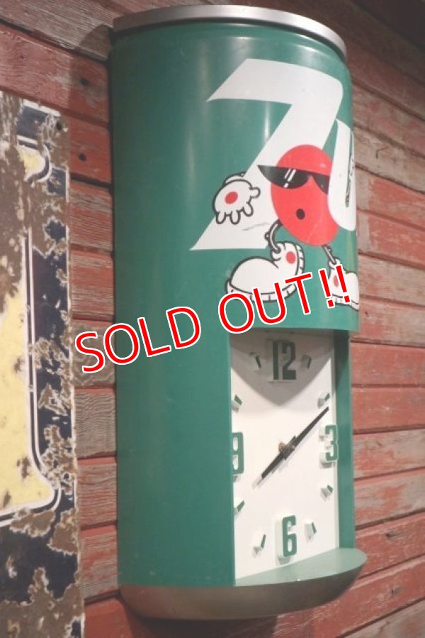 画像4: dp-190201-48 7up / 1980's Spot Wall Clock