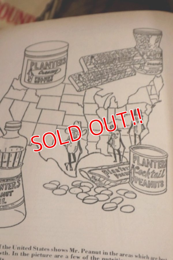 画像8: ct-151001-31 Planters / Mr.Peanut 1970's Presidents of the United State To Color Book