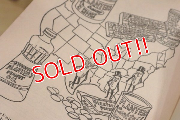 画像9: ct-151001-31 Planters / Mr.Peanut 1970's Presidents of the United State To Color Book