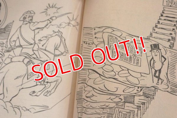 画像7: ct-151001-31 Planters / Mr.Peanut 1970's Presidents of the United State To Color Book