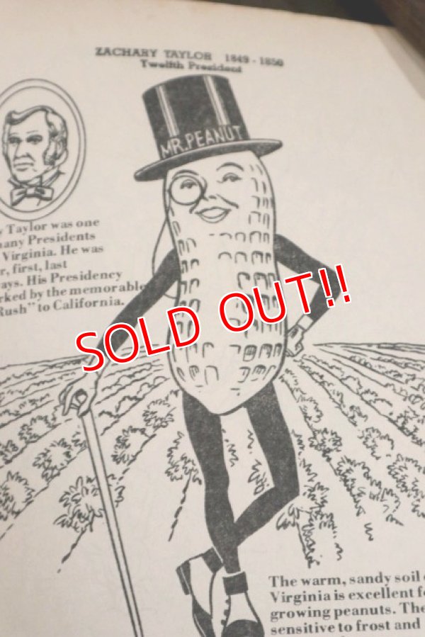 画像6: ct-151001-31 Planters / Mr.Peanut 1970's Presidents of the United State To Color Book