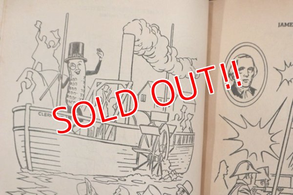 画像5: ct-151001-31 Planters / Mr.Peanut 1970's Presidents of the United State To Color Book