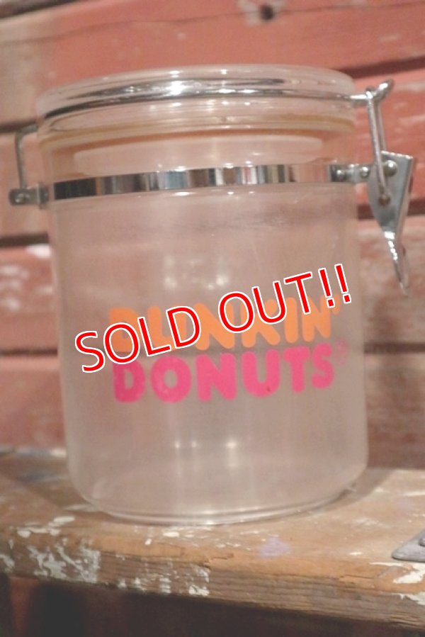 画像1: dp-190201-36 DUNKIN' DONUTS / Plastic Jar