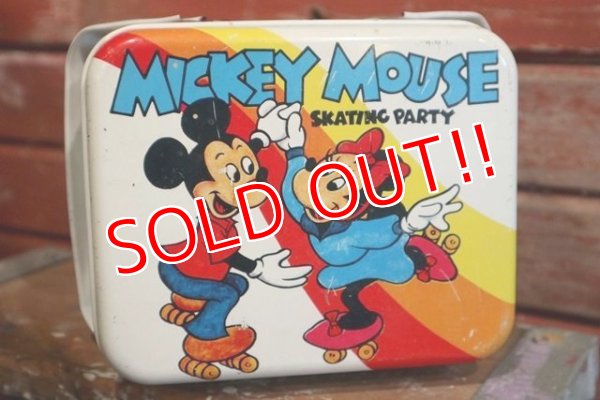 画像2: ct-190101-39 Mickey Mouse / 1970's-1980's Skating Party Can