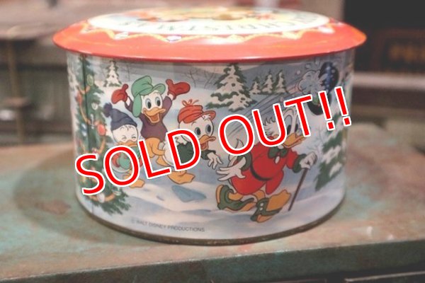 画像5: ct-190101-37 Walt Disney's / 1970's Merry Christmas Candy Can