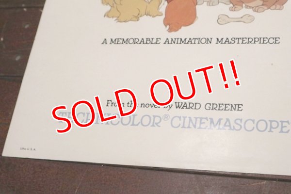 画像10: ct-1902021-52 Lady and the Tramp / 1970's Movie Poster