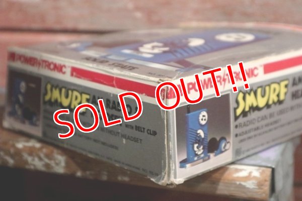 画像8: ct-1902021-56 Smurfs / 1980's AM Radio and Headset