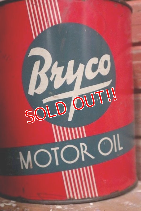 画像2: dp-190201-40 Bryco / Vintage Motor Oil Can