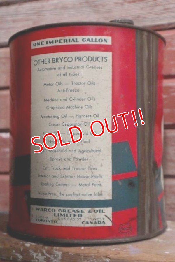 画像5: dp-190201-40 Bryco / Vintage Motor Oil Can