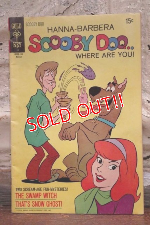 画像1: bk-151001-07 Scooby Doo... / Gold Key 1970 Comic