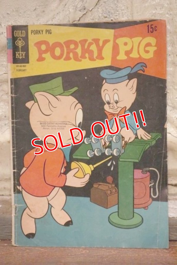 画像1: bk-120815-13 Porky Pig / Gold Key 1968 Comic