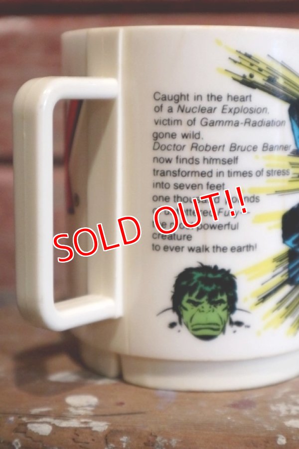 画像5: ct-1902021-77 Incredible Hulk / 1977 Plastic Mug