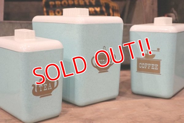 画像3: dp-190201-70 NU-DELL Plastics / 1960's 4 Piece Canister Set