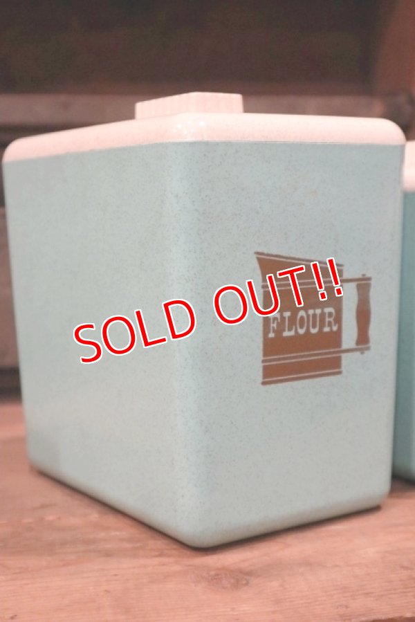 画像2: dp-190201-70 NU-DELL Plastics / 1960's 4 Piece Canister Set