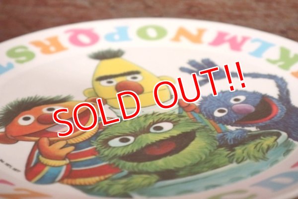 画像5: ct-1902021-111 Sesame Street / 1970's Plastic Plate
