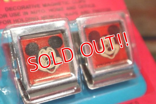 画像3: ct-150115-08 Mickey Mouse / 1970's Magnetic Auto Utility Clips