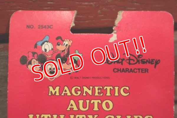 画像5: ct-150115-08 Mickey Mouse / 1970's Magnetic Auto Utility Clips