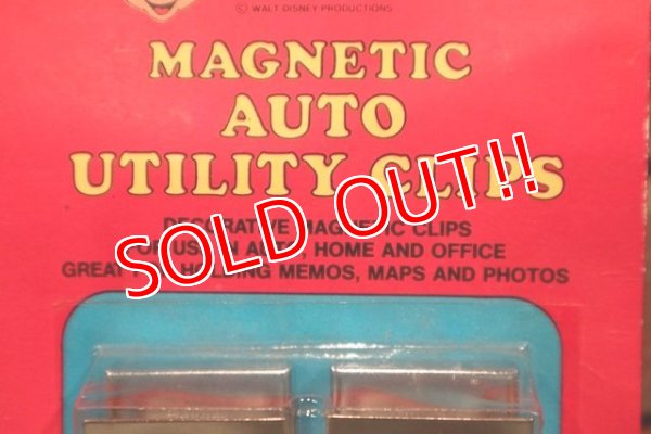 画像6: ct-150115-08 Mickey Mouse / 1970's Magnetic Auto Utility Clips