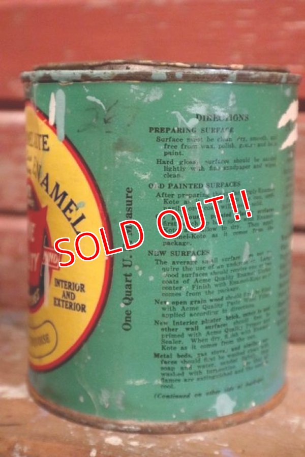 画像3: dp-150115-08 ACME QUALITY / Vintage Enamel-Kote Can