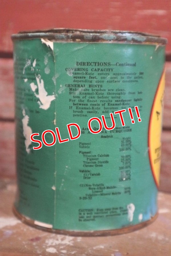 画像5: dp-150115-08 ACME QUALITY / Vintage Enamel-Kote Can