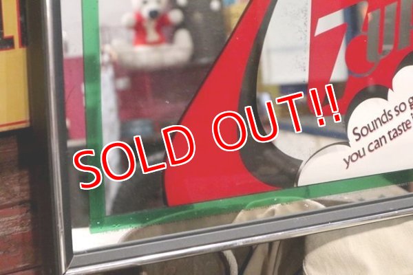 画像4: dp-190301-25 7up×Seagram's Seven Crown / 1980's Pub Mirror