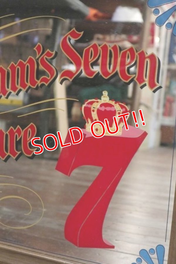 画像3: dp-190301-28 Seagram's Seven Crown / 1970's Pub Mirror