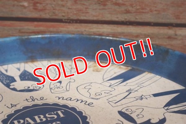 画像9: dp-150115-08 Pabst Blue Ribbon Beer / 1970's Serving Tray