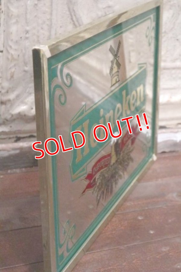 画像4: dp-190201-79 Heineken / 1970's Pub Mirror