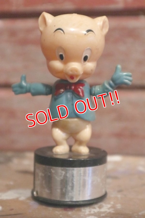 画像1: ct-160901-151 Porky Pig  / Kohner Bros.1970's Push Puppet