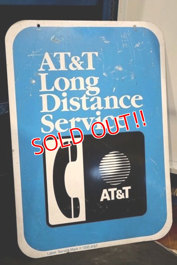 画像1: dp-190301-06 AT&T / 1990's Long Distance Service Sign