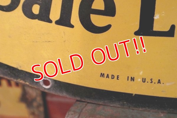 画像9: dp-190301-14 PENNZOIL / 1950's-1960's W-side Metal Sign